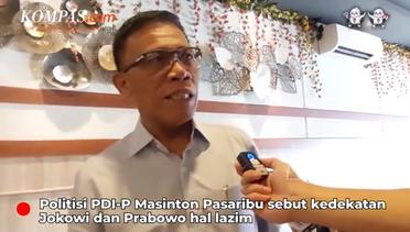 Jokowi Kian Akrab dengan Prabowo, PDI-P: Itu Hal Lazim