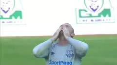 Gol debut Wayne Rooney di Everton
