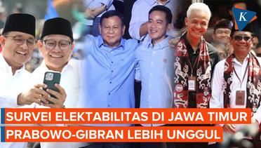 Survei LSI Ungkap Elektabilitas Prabowo-Gibran di Jawa Timur Ungguli Ganjar-Mahfud dan Anies-Muhaimi