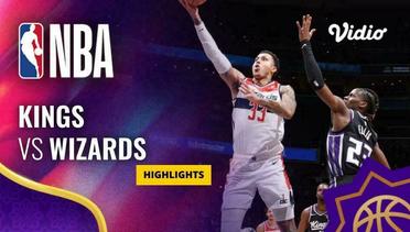 Sacramento Kings vs Washington Wizards - Highlights | NBA Regular Season 2023/24