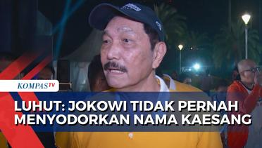 Luhut Binsar Panjaitan Bantah Jokowi Sodorkan Nama Kaesang di Pilgub Jakarta