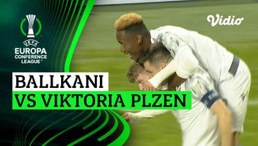 Ballkani vs Viktoria Plzen- Mini Match | UEFA Europa Conference League 2023/24