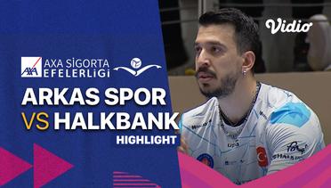 Highlights | Semifinal - Arkas Spor vs Halkbank | Men's Turkish League
