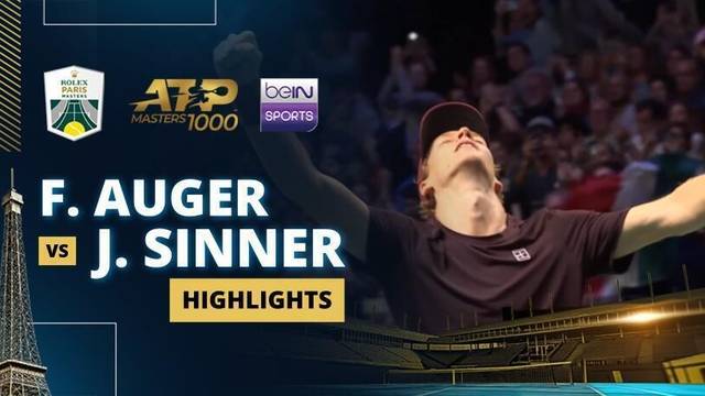 F. Auger-Aliassime vs J. Sinner - Highlight | ATP 1000: Rolex Paris Masters 2025