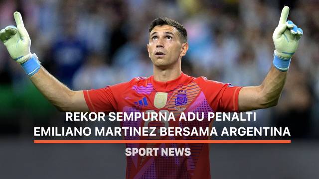 Rekor Sempurna Adu Penalti Emiliano Martinez Bersama Argentina