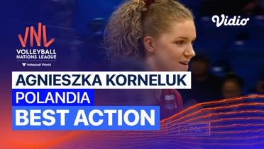 Best Action: Agnieszka Korneluk | Women’s Volleyball Nations League 2023