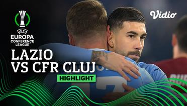 Highlights - Lazio vs CFR Cluj | UEFA Europa Conference League 2022/23
