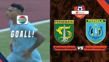 Goal! Gawang Kosong Dimanfaatkan Alex dos Santos, Persela unggul 1-2 atas Persebaya | Shopee Liga 1