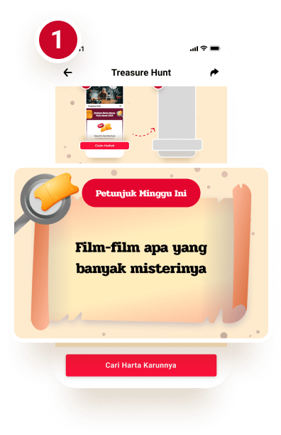 Cek petunjuk lokasi harta karun