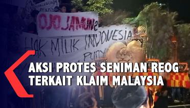 Aksi Protes Seniman Atas Klaim Malaysia Terkait Reog Ponorogo