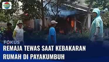 Tragis!! Remaja Tewas Saat Kebakaran Rumah di Payakumbuh, Ibu Korban Histeris | Fokus