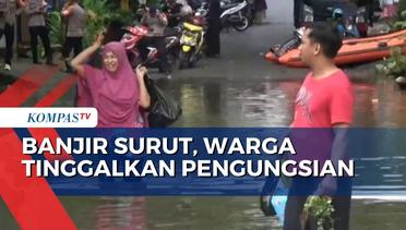 Banjir Dua Meter di Makassar Surut, Warga Mulai Tinggalkan Pengungsian