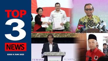 Perindo Bertemu PDI-P, Mahfud MD Soal Jabatan Petinggi KPK, Ganjar Tiru Gaya Jokowi [TOP 3 NEWS]