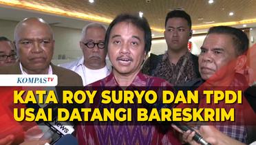 [FULL] Keterangan Roy Suryo dan TPDI usai Laporan Terkait Sirekap Pemilu 2024 Ditolak Bareskrim