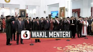 12 Wajah Wakil Menteri Kabinet Indonesia Maju