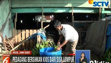 Pasar di Bogor Terendam Banjir, Pedagang Pasrah Bersihkan Sisa Dagangan - Liputan 6 Siang