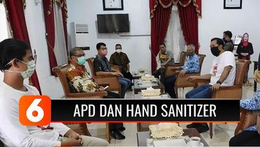 YPP SCTV-Indosiar Salurkan Bantuan APD dan Hand Sanitizer ke Purbalingga