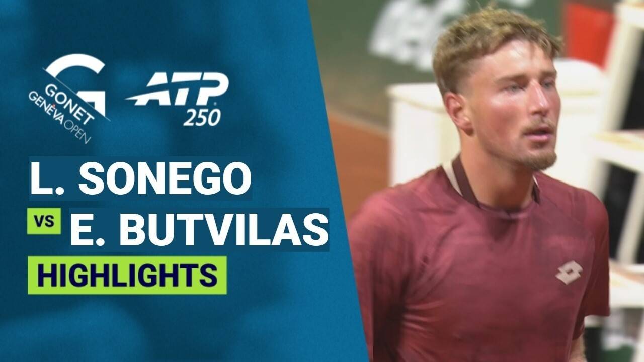 Lorenzo Sonego vs Edas Butvilas - Round 1 | ATP 250: Gonet Geneva Open 2026