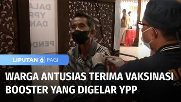 Ratusan Warga di Banyumas Antre Vaksinasi Booster yang Digelar YPP SCTV-Indosiar | Liputan 6