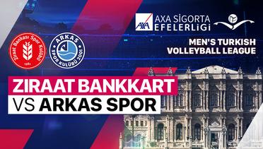 Zi̇raat Bankkart vs Arkas Spor - Full Match| Men's Turkish Volleyball League 2023/24