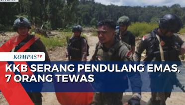 Pendulang Emas Diserang 30 Orang KKB Papua, 7 Orang Tewas