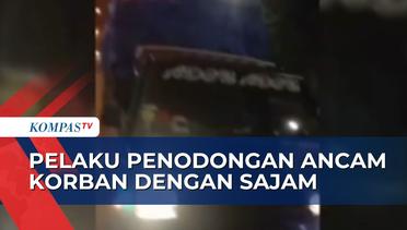 Jadi Korban Penodongan di Jalan Tol Wiyoto Wiyono Tanjung Priok, Sopir Truk Terluka!