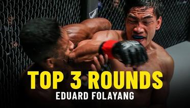 Eduard Folayang’s 3 Best Rounds