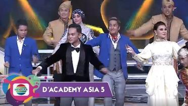KOMPAK!! Megat Haikal-Malaysia Ajarkan Host dan Komentator Tari Zapin - D'Academy Asia 5