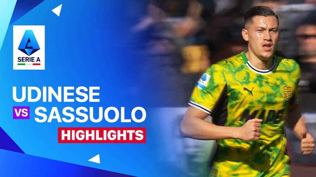 Udinese vs Sassuolo - Highlight | Serie A 2025/26
