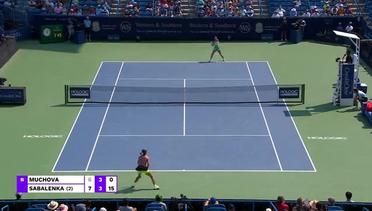 Karolina Muchova vs Aryna Sabalenka -  Highlights |  WTA Western & Southern Open 2023