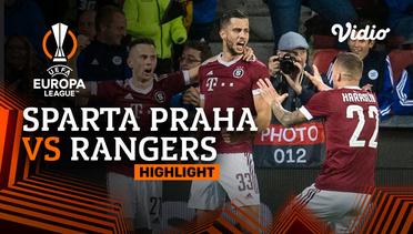 Highlight - Sparta Praha vs Rangers | UEFA Europa League 2021/2022