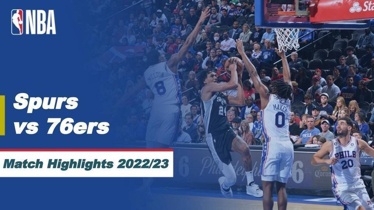 Match Highlights | San Antonio Spurs vs Philadelphia 76ers | NBA