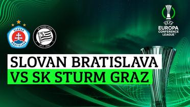 Slovan Bratislava vs SK Sturm Graz - Full Match | UEFA Europa Conference League 2023/24