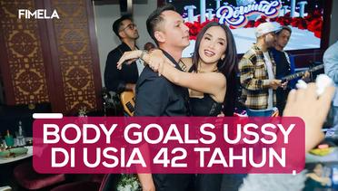 Ussy Sulistiawati Tunjukkan Body Goals dan Glamor di Usia 42 Tahun