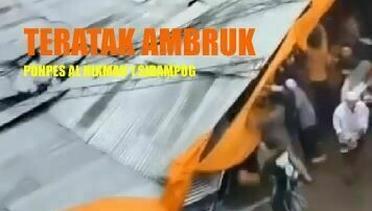 Teratak dalam Acara Haul KH Abdul Ghoni di Ponpes Al Hikmah 1 Sirampog Brebes Ambruk