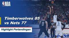 NBA I Cuplikan Pertandingan : Timberwolves 85 vs Nets 77 | Summer League 2019