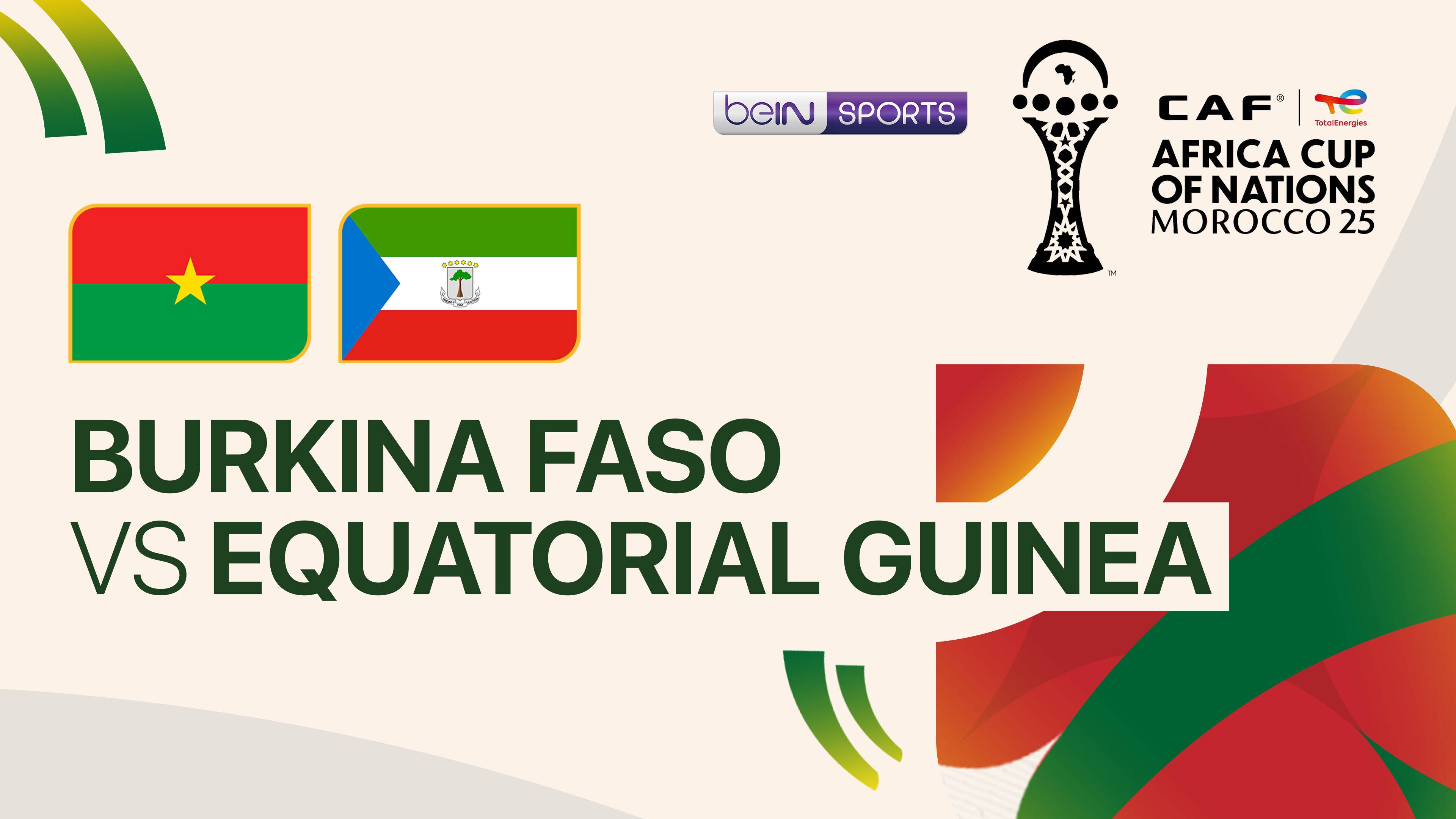 Burkina Faso vs Equatorial Guinea
