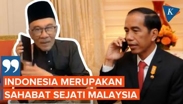PM Baru Malaysia Anwar Ibrahim Sebut Indonesia Sahabat Sejati