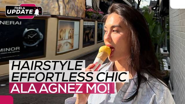Agnez Mo Pancarkan Kesan Segar  dengan Gaya Rambut Barunya!