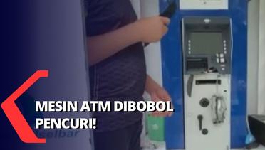 Mesin ATM Dirusak Pencuri untuk Dibobol