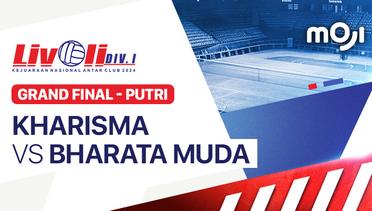 Putri: Kharisma vs Bharata Muda - Grand Final - Full Match | Livoli Divisi 1 2024