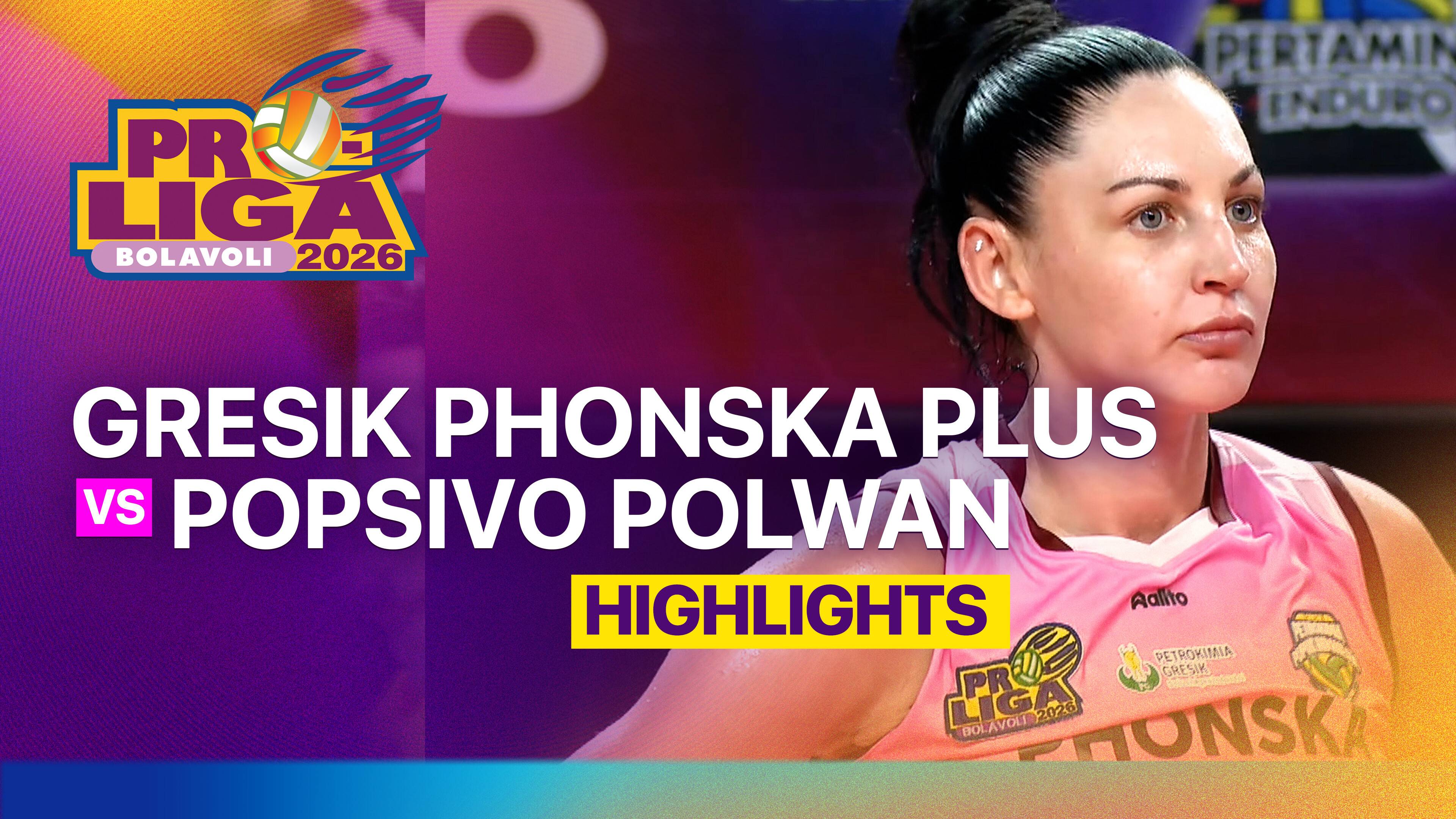 Gresik Petrokimia Pupuk Indonesia vs Popsivo Polwan