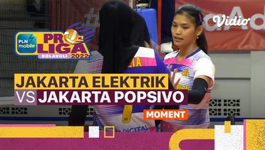 Moment | Jakarta Elektrik PLN vs Jakarta Mandiri Popsivo Polwan | PLN Mobile Proliga Putri 2022