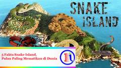 5 Fakta Snake Island, Pulau Paling Mematikan di Dunia