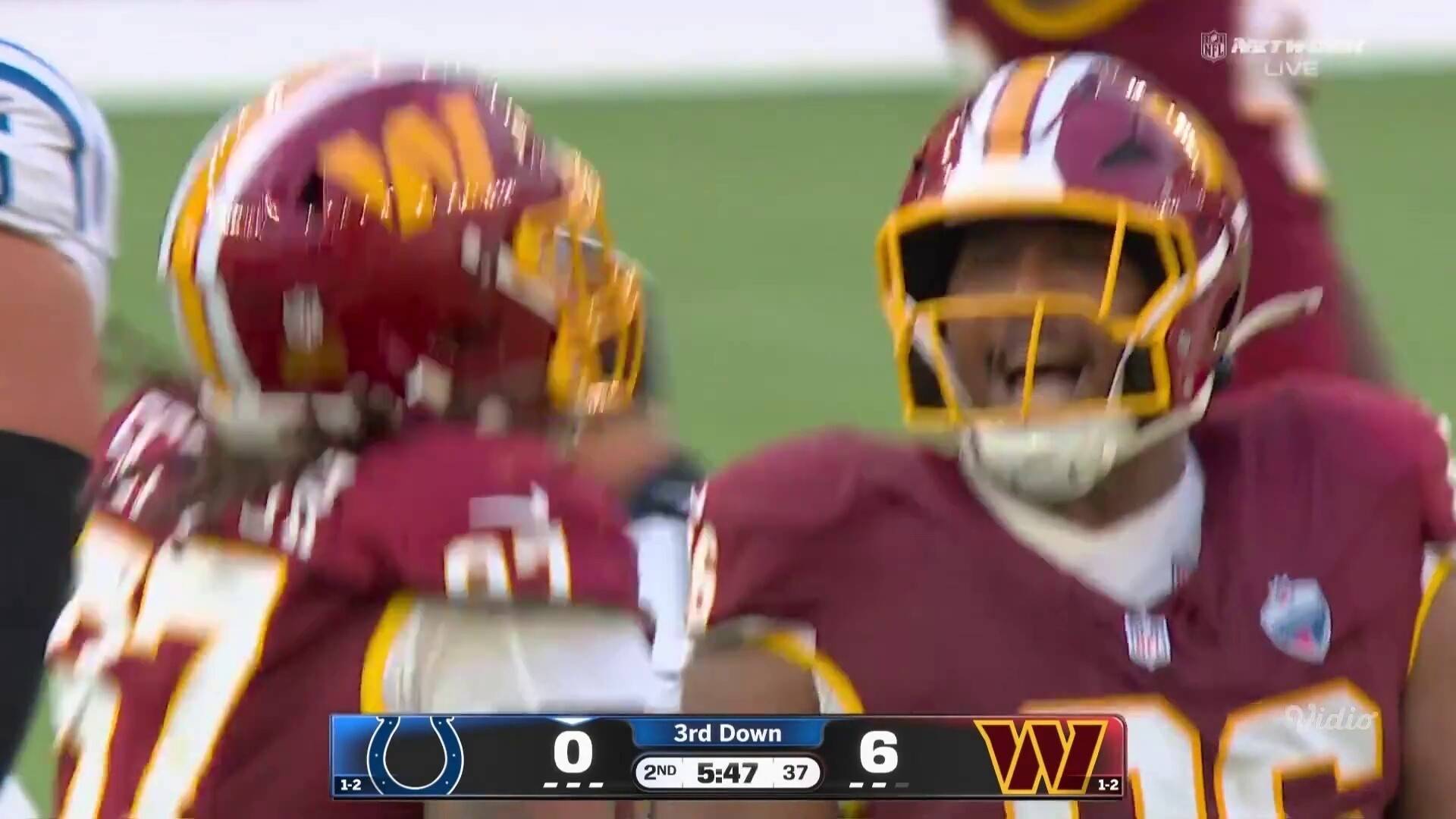 Washington Commanders vs Indianapolis Colts