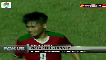 3 Bintang Lapangan Saat Indonesia Kalahkan Brunei di Piala AFF 2017 - Fokus Pagi