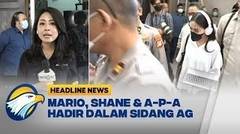 Sidang Maraton AG, Mario dan Shane jadi Saksi Mahkota