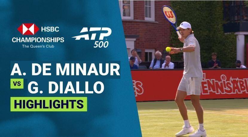 Alex de Minaur vs Gabriel Diallo - Round 1 | ATP 500: HSBC Championships 2026