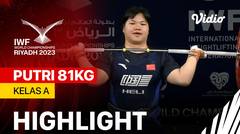 Highlights | Putri 81 kg - Kelas A | IWF World Championships 2023