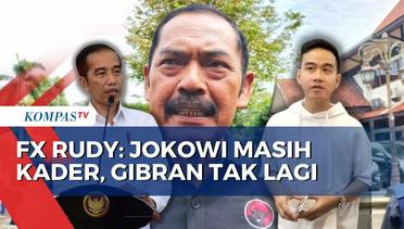 FX Rudy: Jokowi Masih Kader PDIP, Gibran Bukan